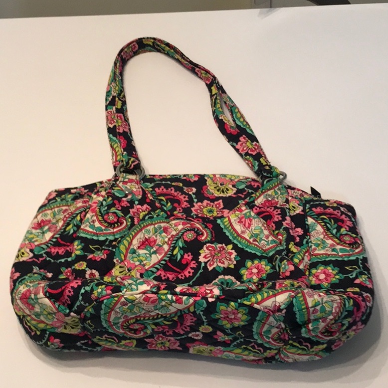 Retired Vera Bradley Glenna Purse - Petal Paisley